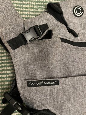 Contours Journey Infant Baby Toddler Carry back pack in gray Adjustable!